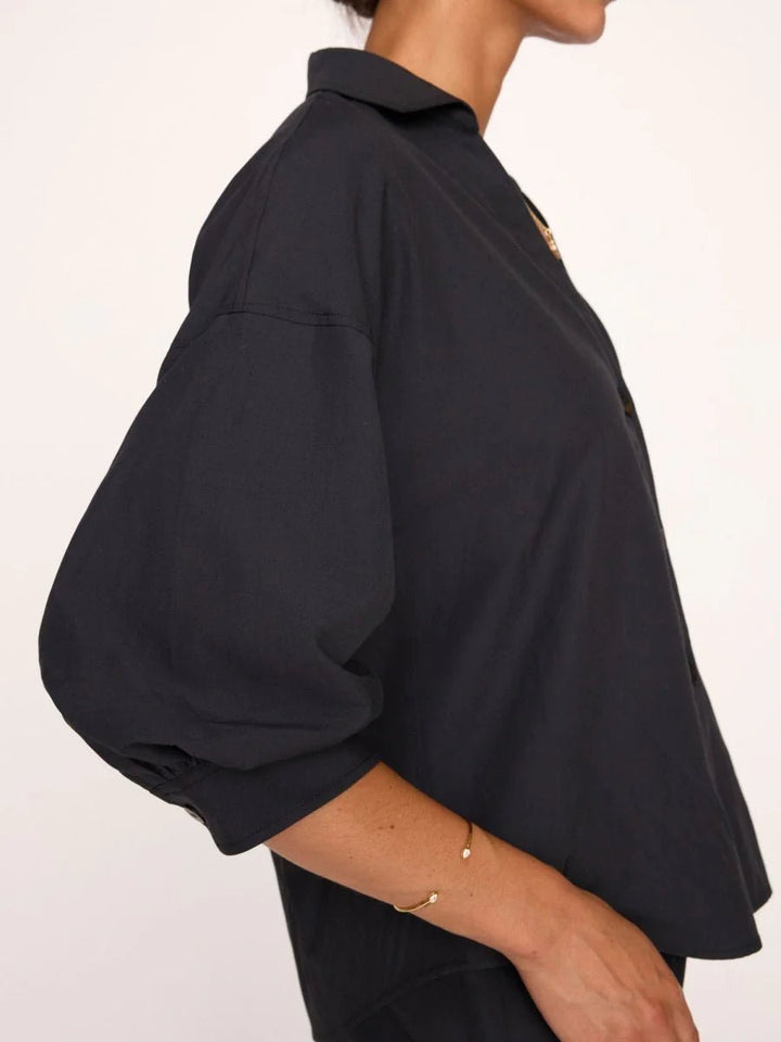 Kate Shirt in Black Onyx - obligato