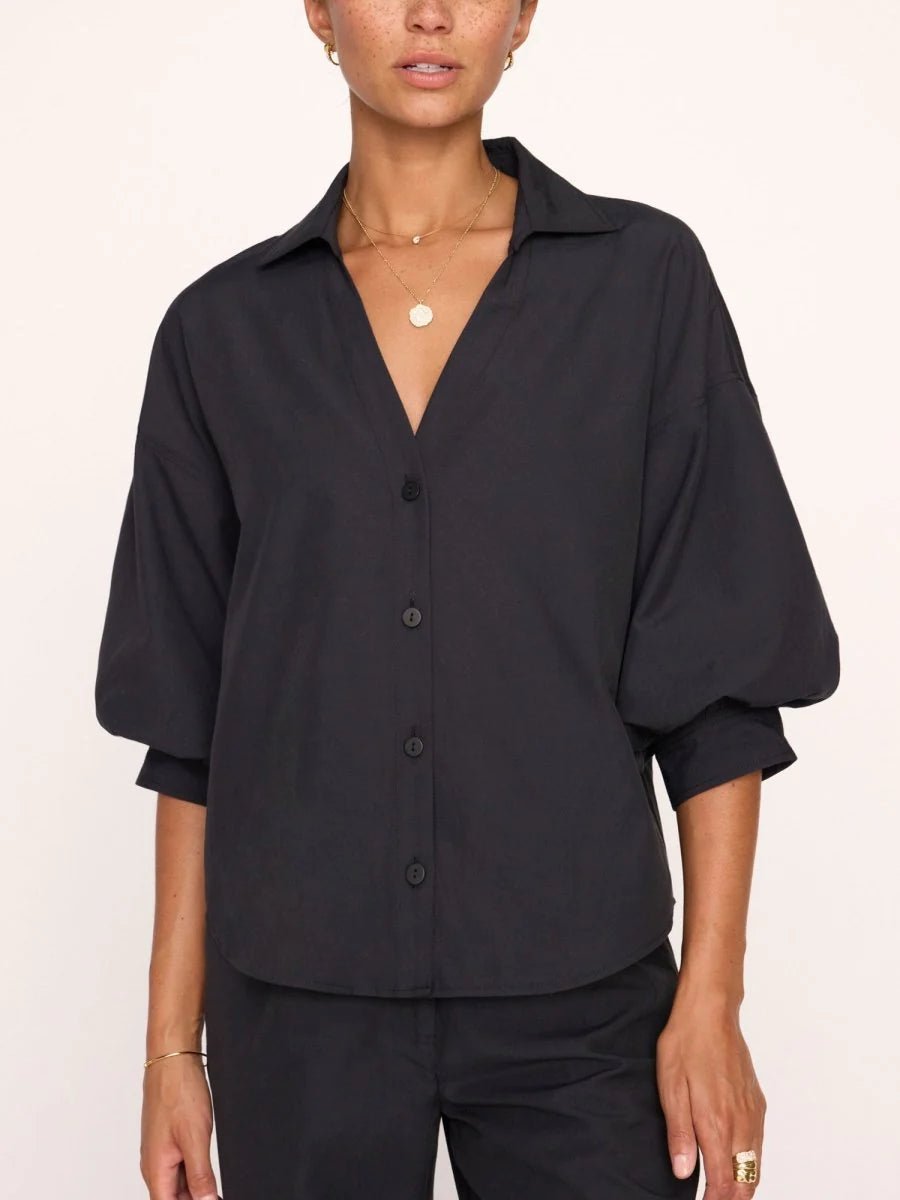 Kate Shirt in Black Onyx - obligato