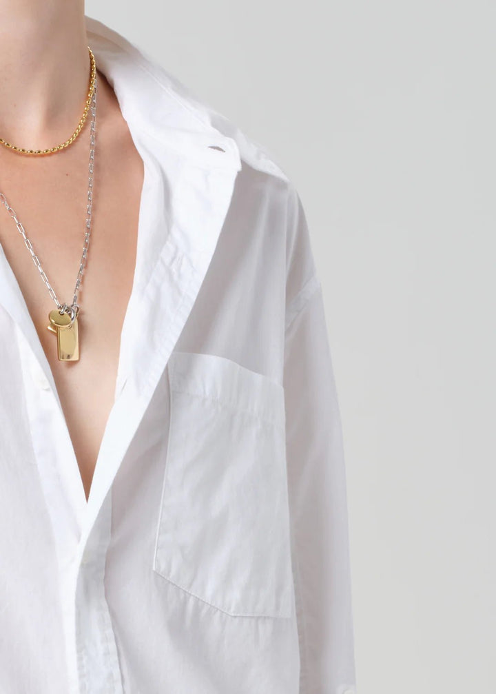 Kayla Shirt in Optic White - obligato