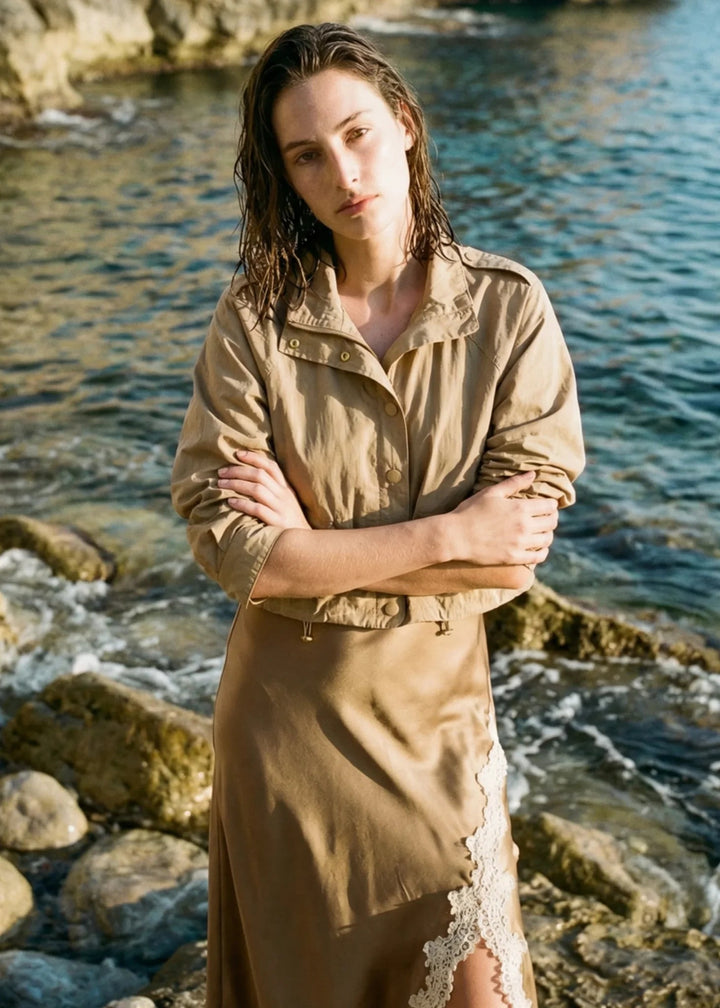 Kellan Jacket in Birch - obligato