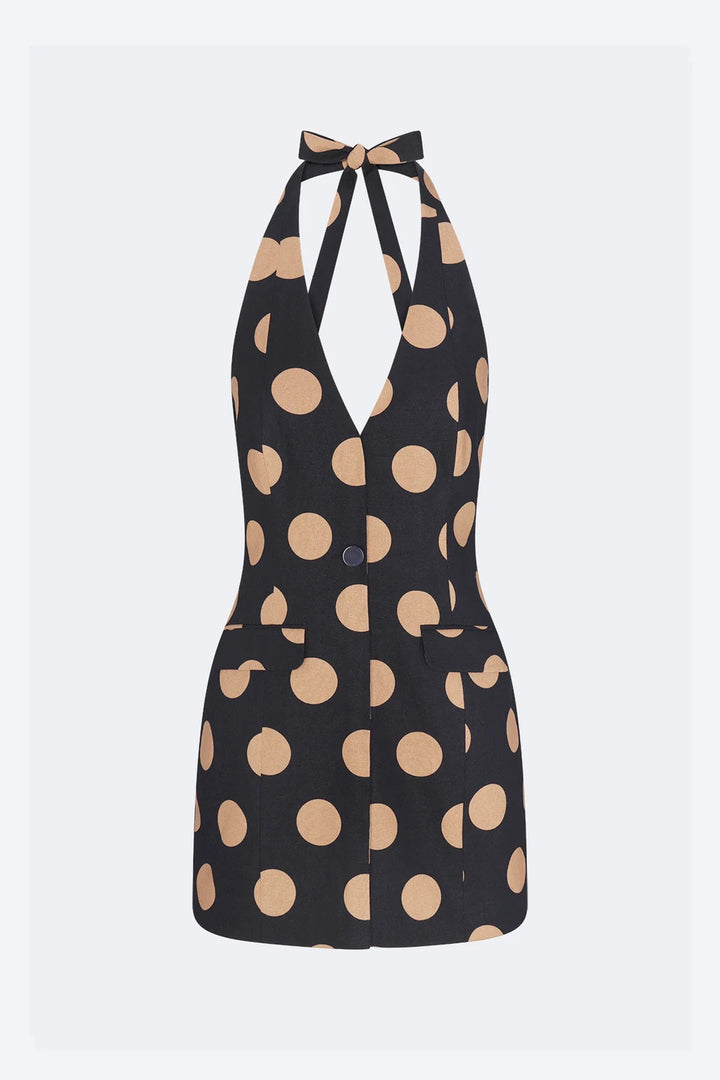 Kirra Linen Mini Dress - obligato