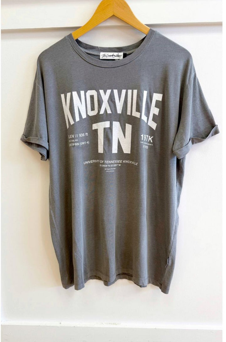 Knoxville Oversized Tee in Grey - obligato