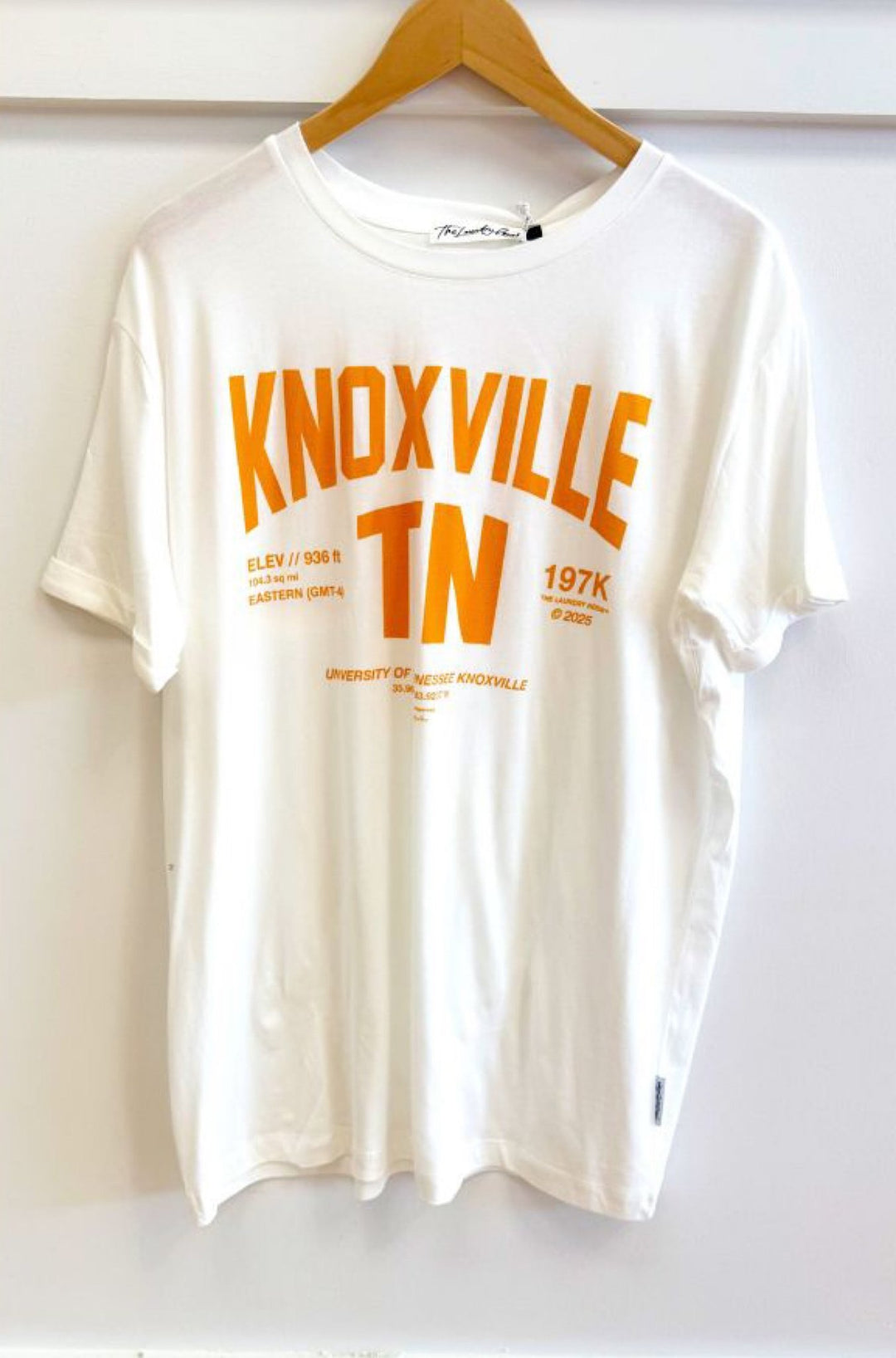Knoxville Oversized Tee in White - obligato