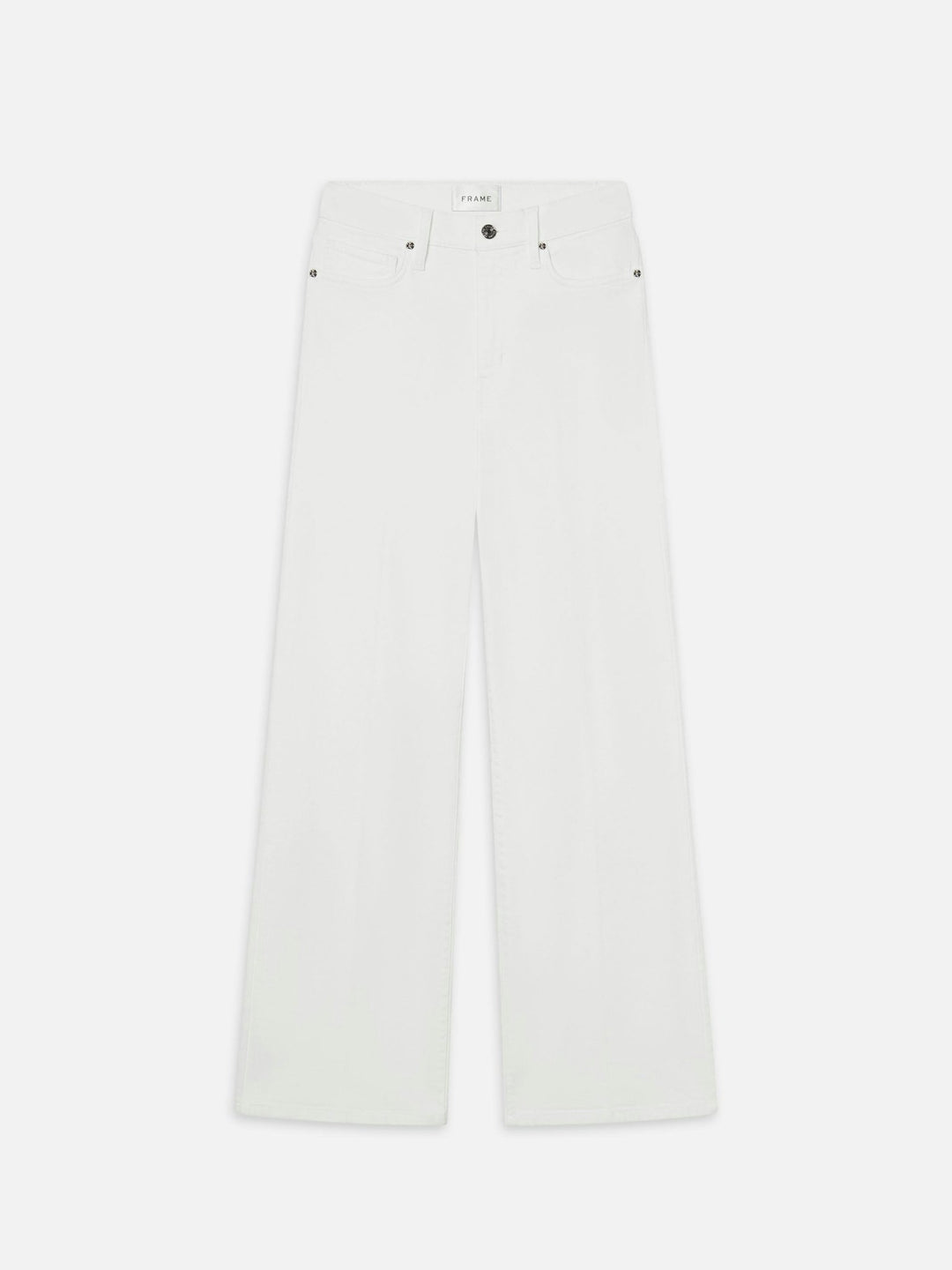 La Palazzo Crop Raw Clean White - obligato