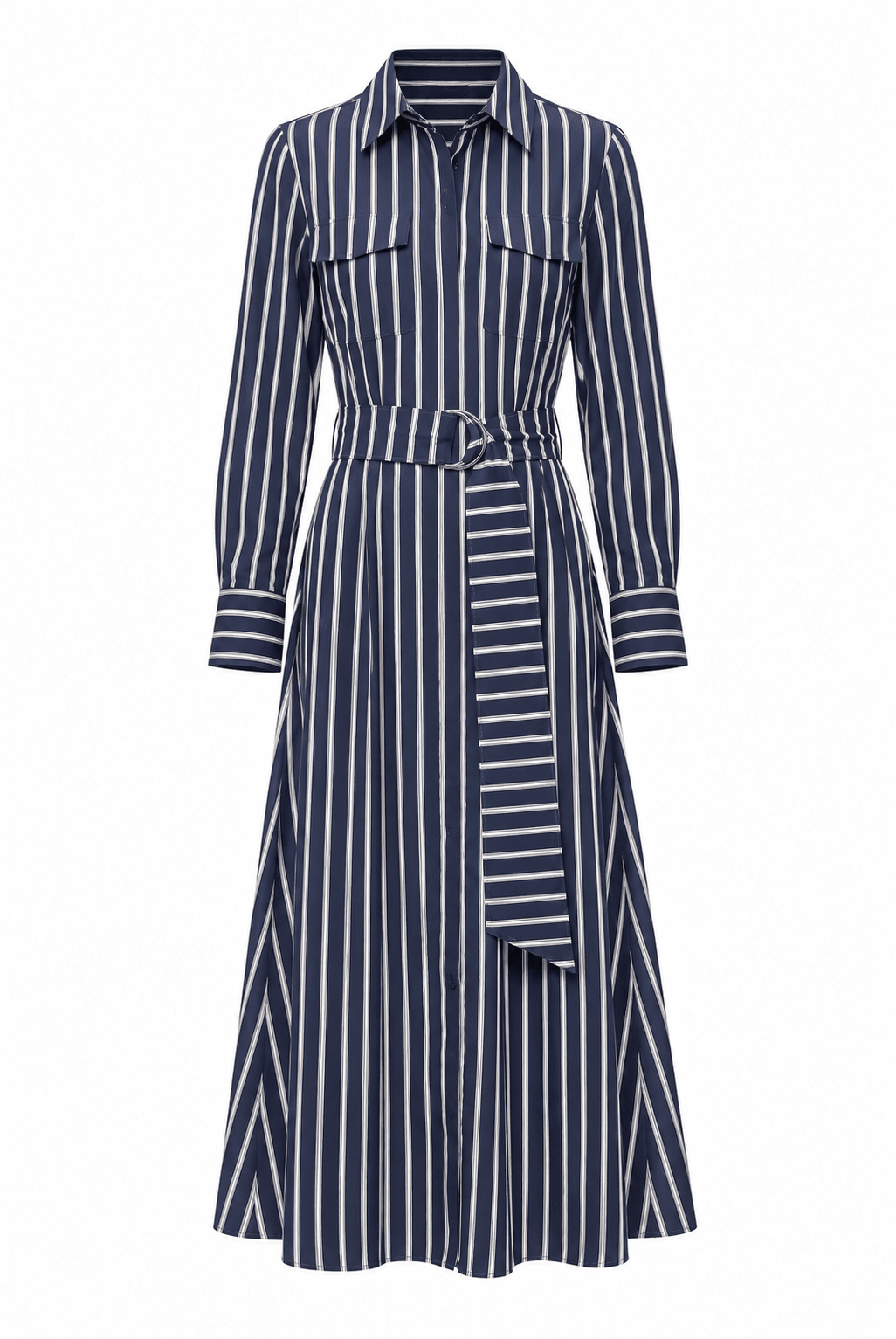 Laura Dress in Zayn Stripe - obligato