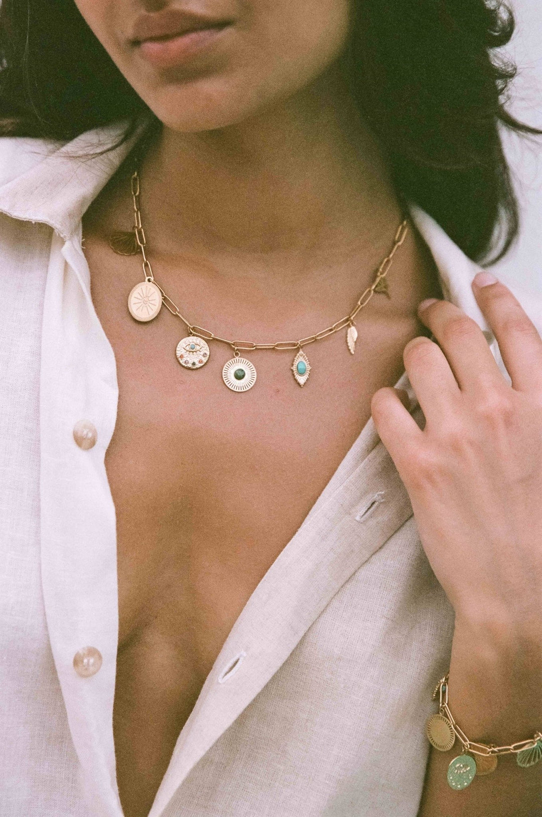 Lauren Necklace: Gold - obligato