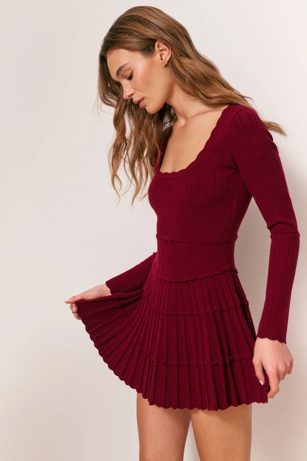 Lavender Dress in Spiced Berry - obligato
