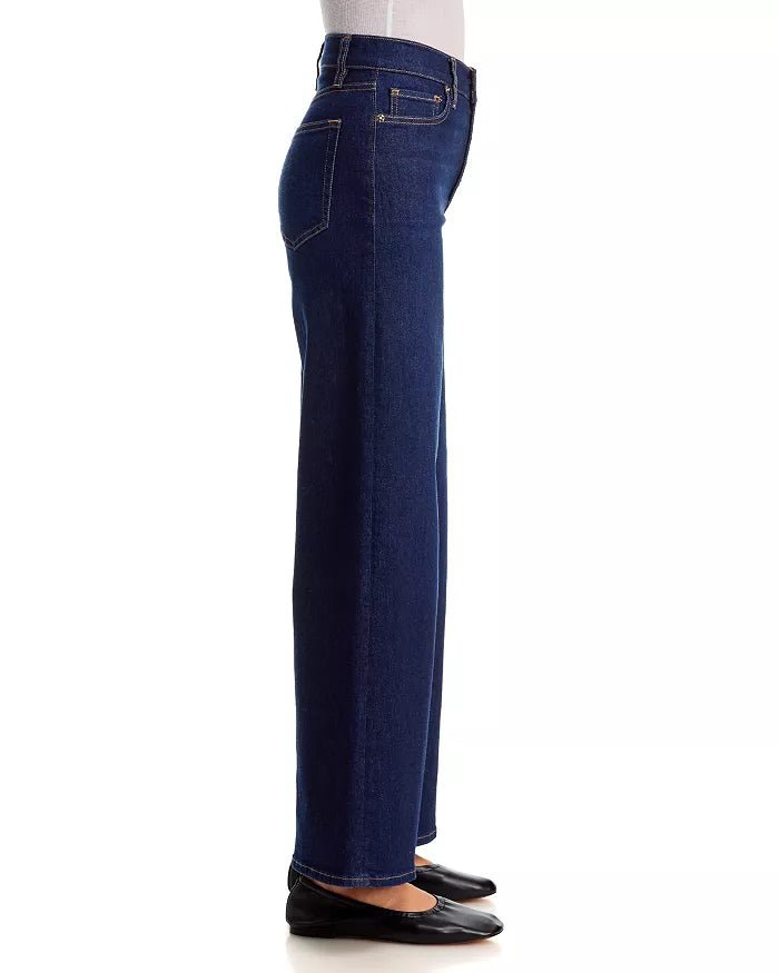 Le Slim Palazzo Exposed Button Jeans - obligato
