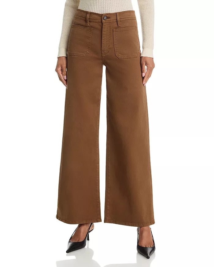 Le Slim Palazzo Harbor Jeans in Ledger - obligato