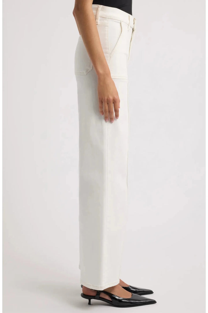 Le Slim Palazzo Pintuck Pocket in Au Natural - obligato
