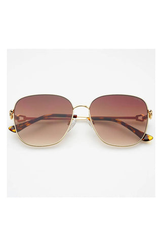 Lea Sunglasses in Gold/Brown - obligato