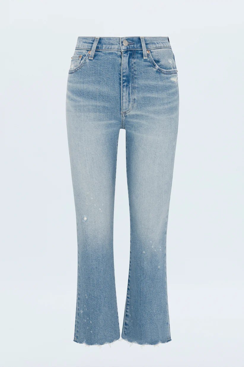 Lennon High Rise Crop Boot Jean Lotus Vintage - obligato