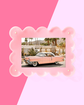 Light Pink Acrylic Picture Frame - obligato