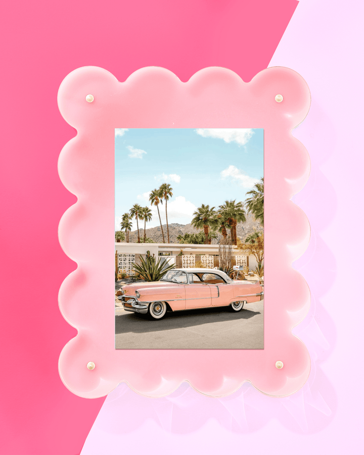 Light Pink Acrylic Picture Frame - obligato