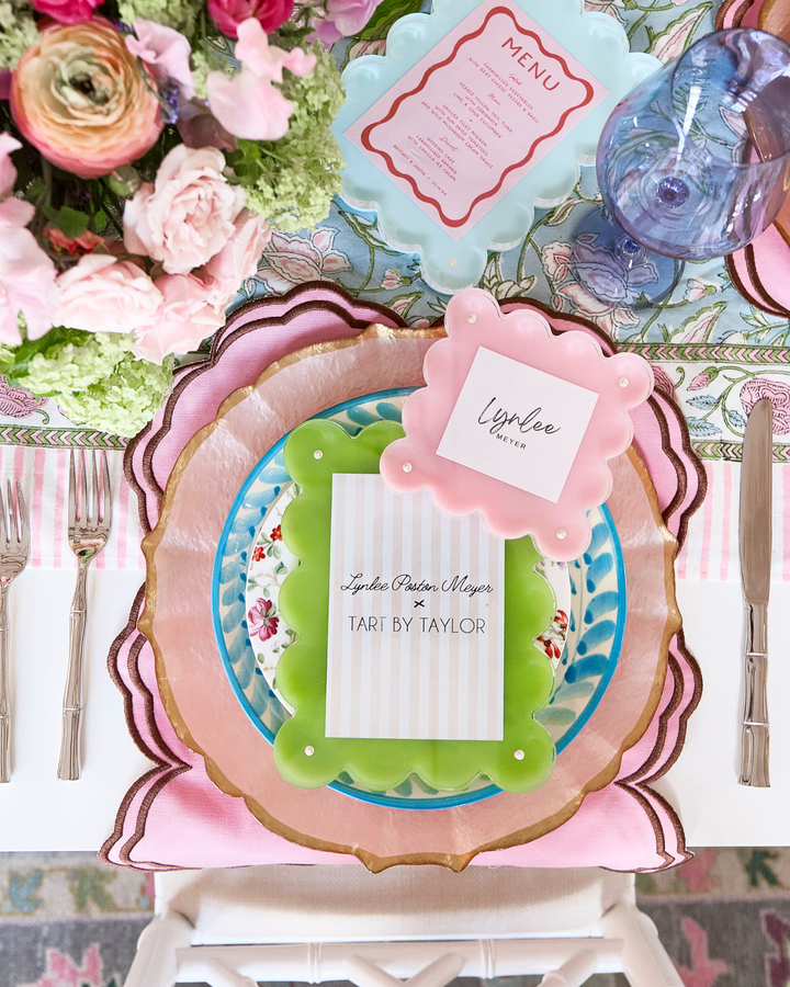 Light Pink Mini Acrylic Picture Frame - obligato