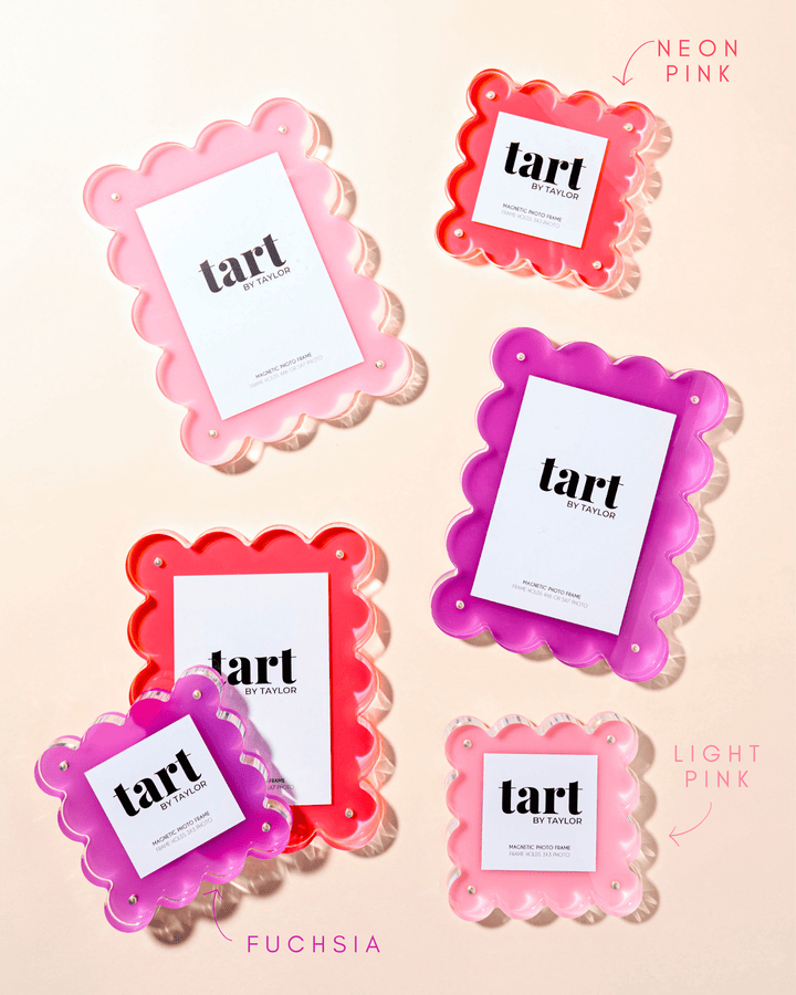 Light Pink Mini Acrylic Picture Frame - obligato