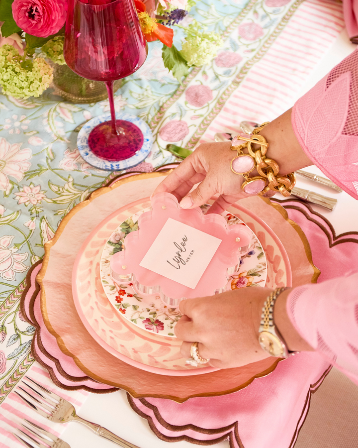 Light Pink Mini Acrylic Picture Frame - obligato