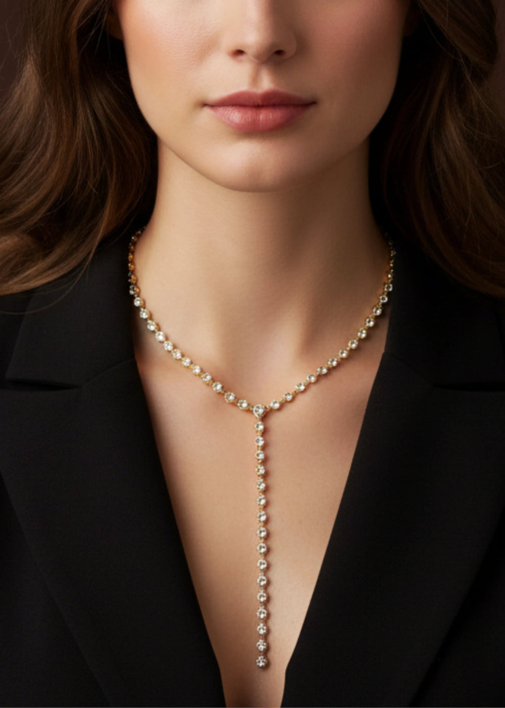 Linear Lariat Necklace - obligato