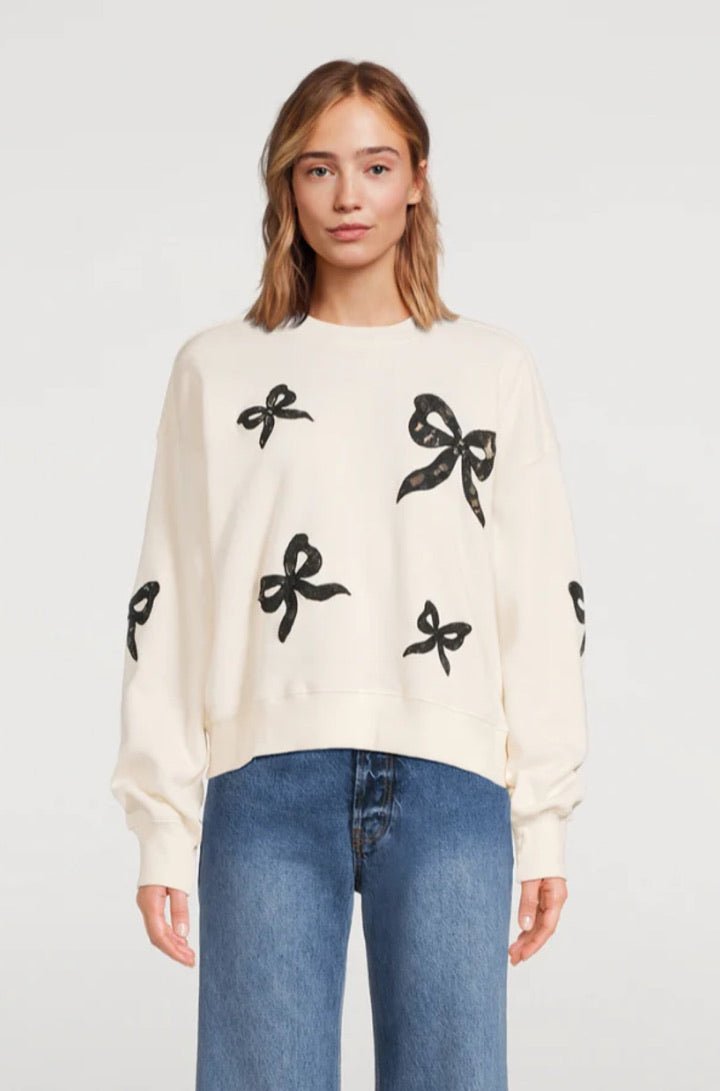 Linetta Pullover in Cream - obligato