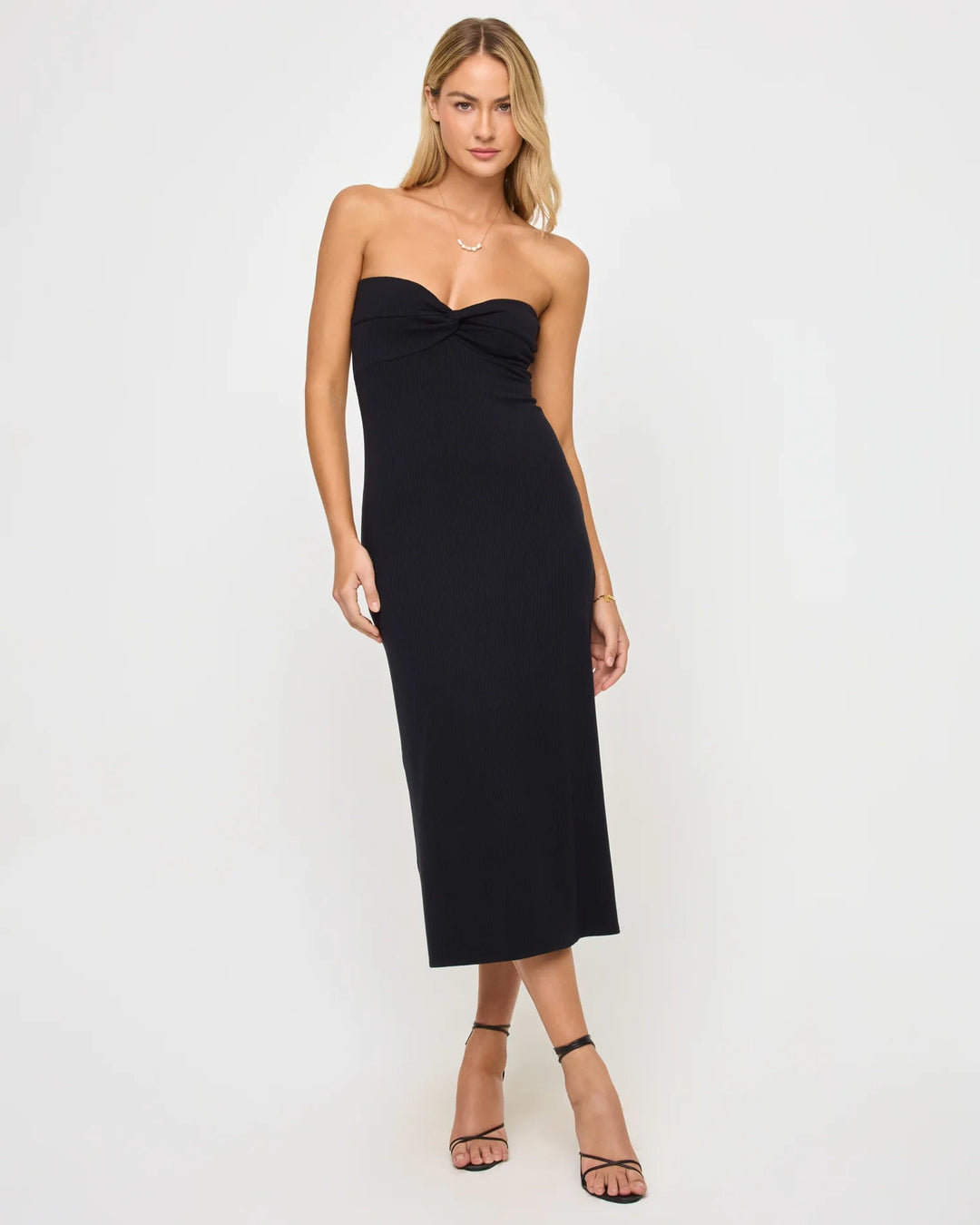Lisette Dress in Black - obligato