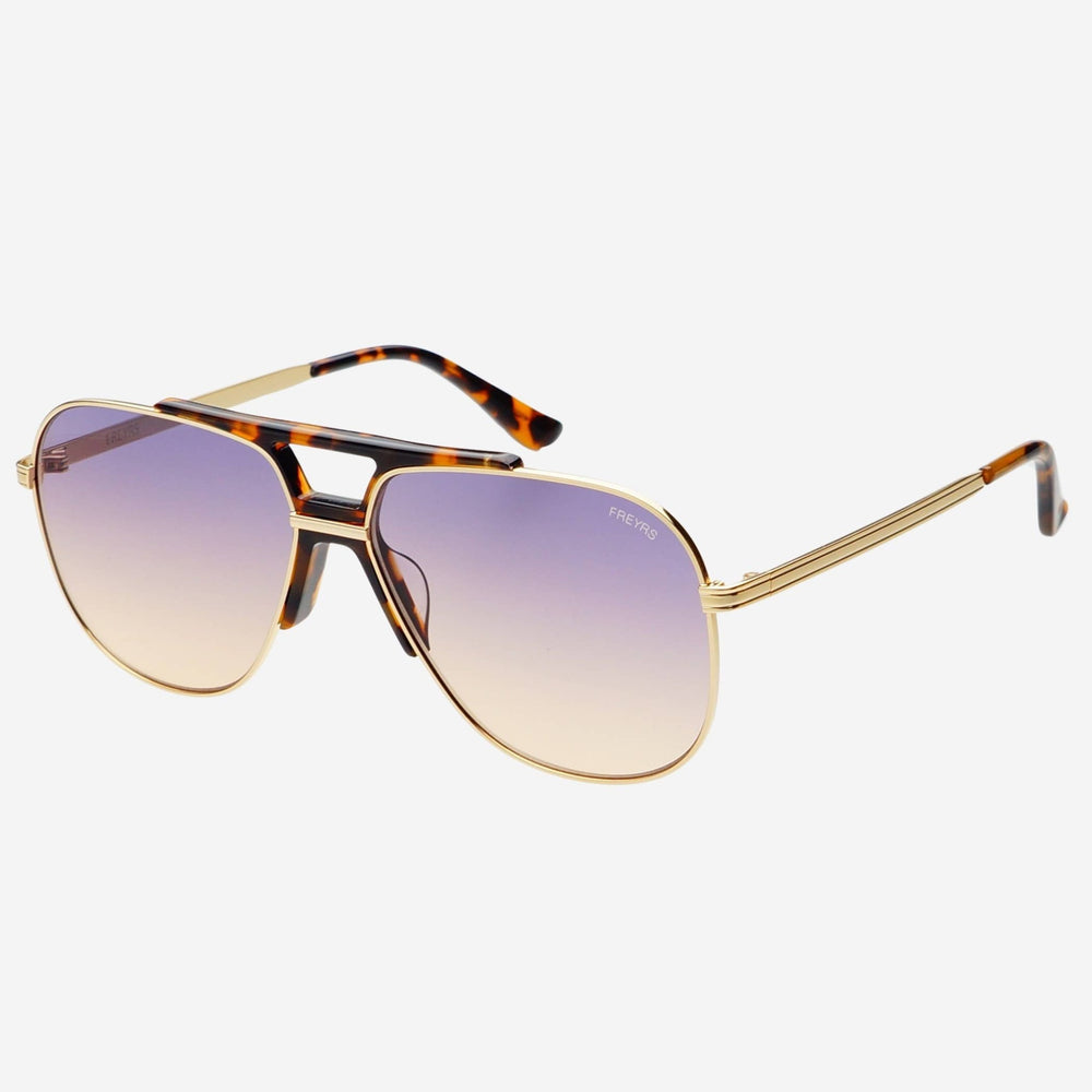 Logan Acetate Aviator Mens Sunglasses : Sunrise - obligato