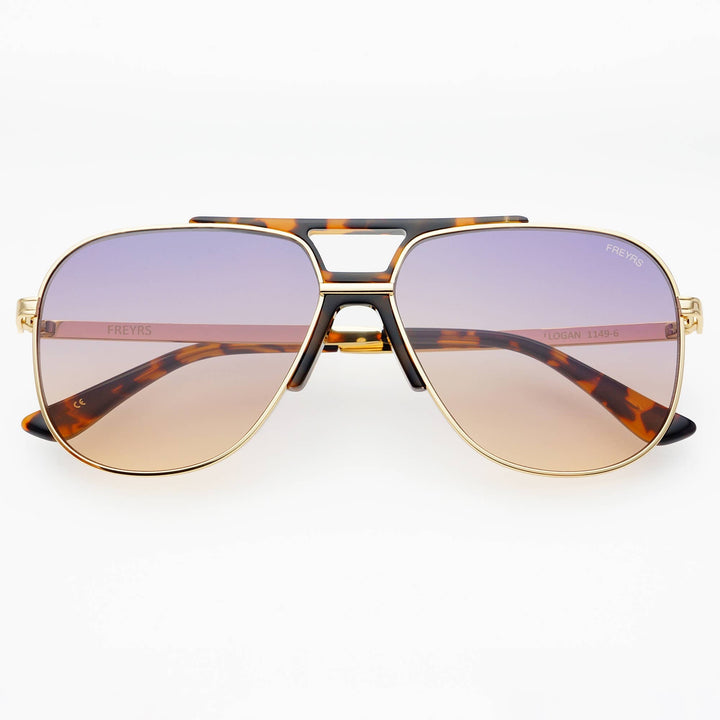 Logan Acetate Aviator Mens Sunglasses : Sunrise - obligato
