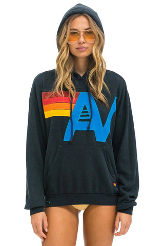 Logo Stitch Pullover in Charcole - obligato