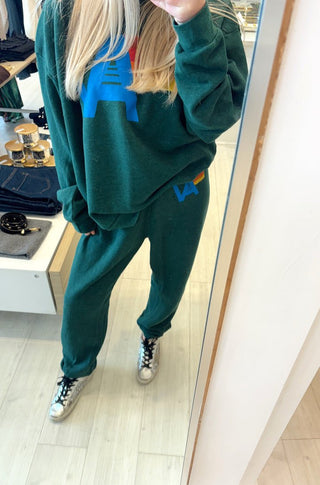 Logo Womens Sweatpants Forest - obligato