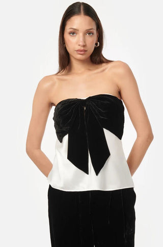 Lora Strapless Camisole White - obligato