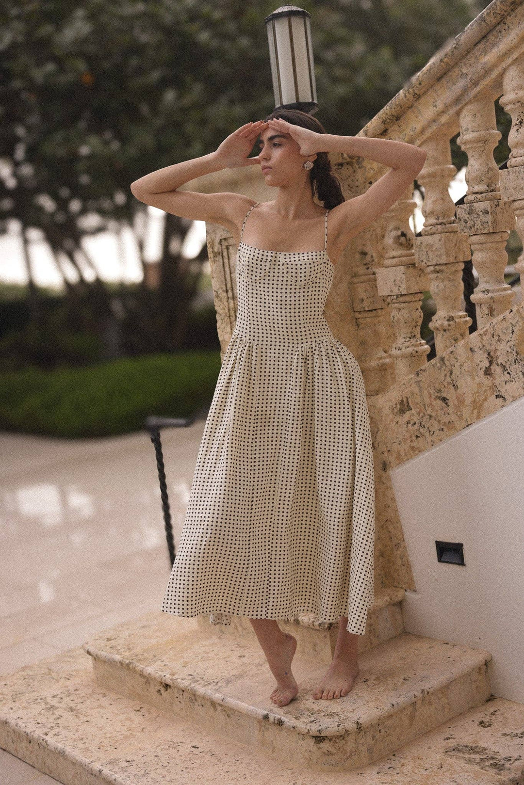 Lou Lou Dress Polka Dot: M - obligato