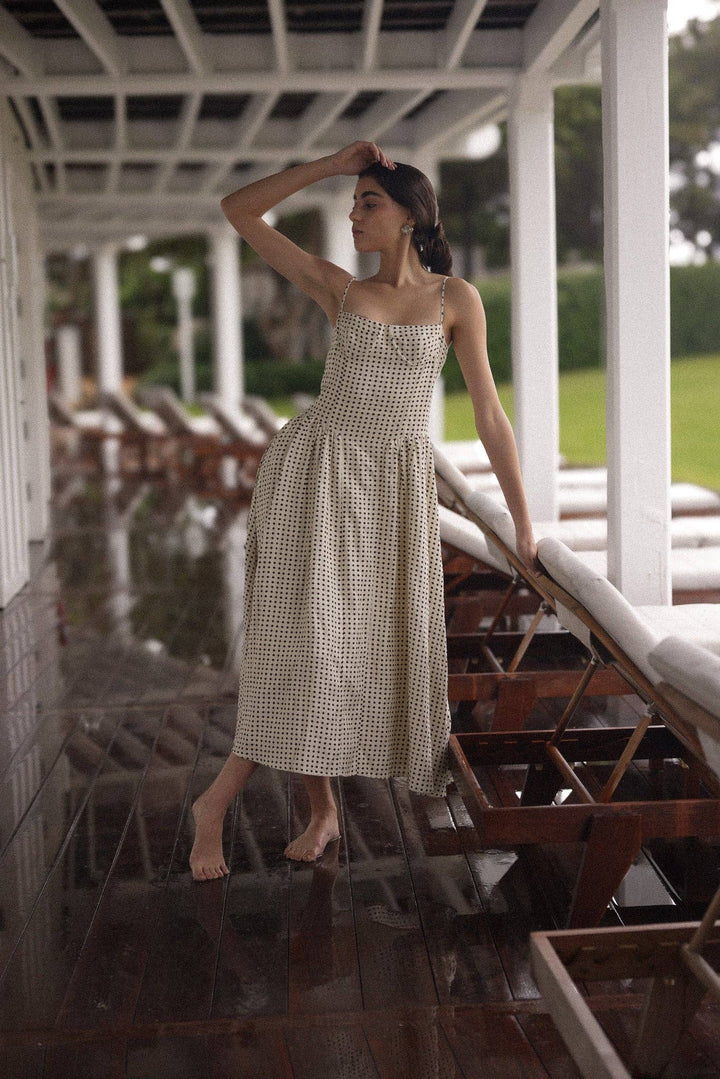 Lou Lou Dress Polka Dot: M - obligato