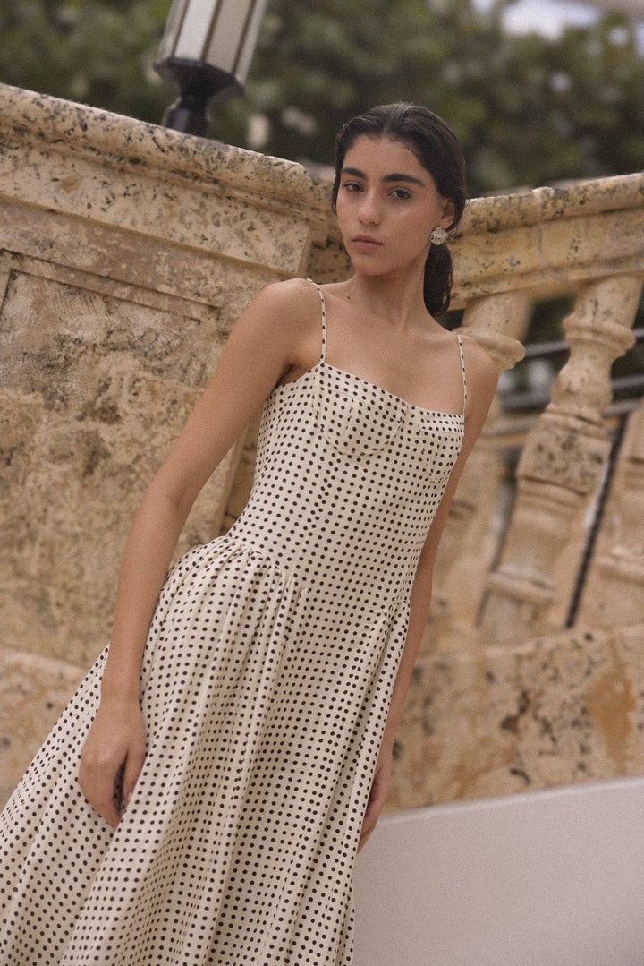 Lou Lou Dress Polka Dot: M - obligato