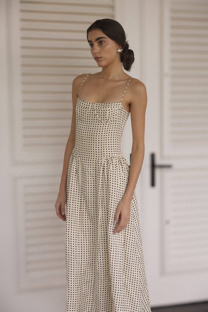 Lou Lou Dress Polka Dot: S - obligato