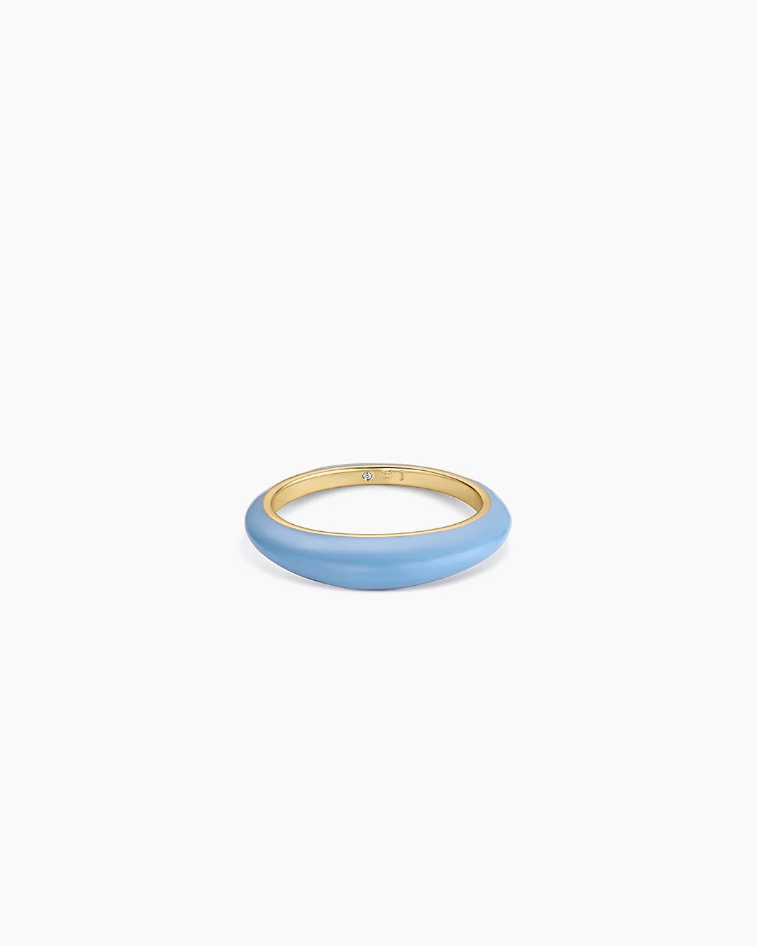 Lou Stacking Ring in Chambray - obligato