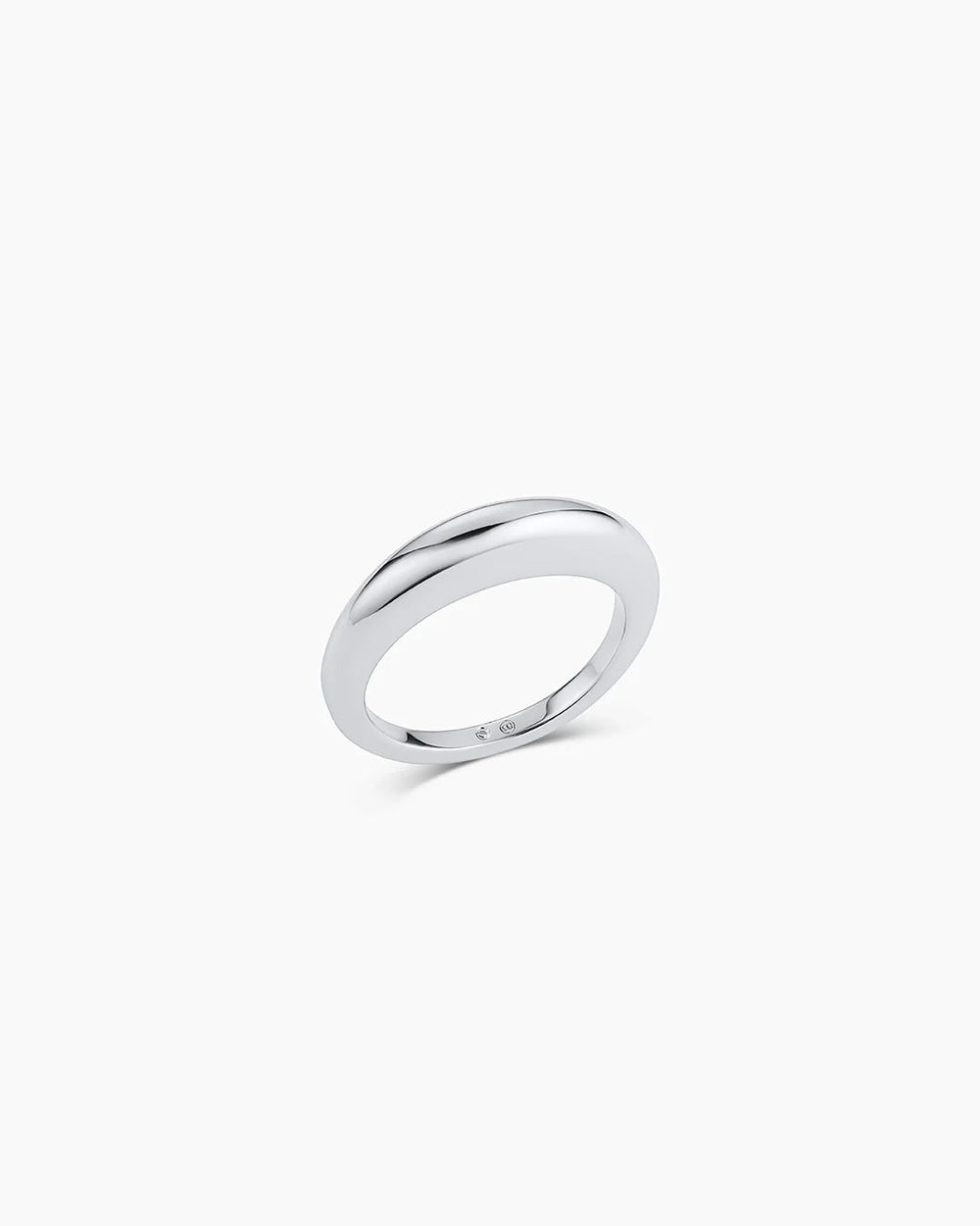 Lou Stacking Ring in Silver - obligato