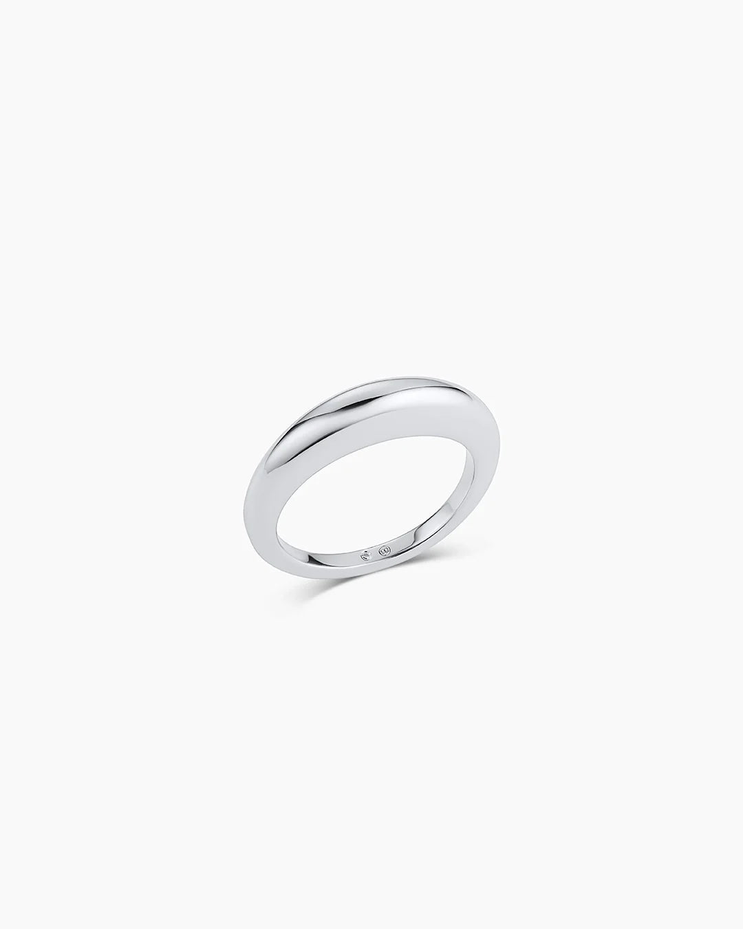 Lou Stacking Ring in Silver - obligato