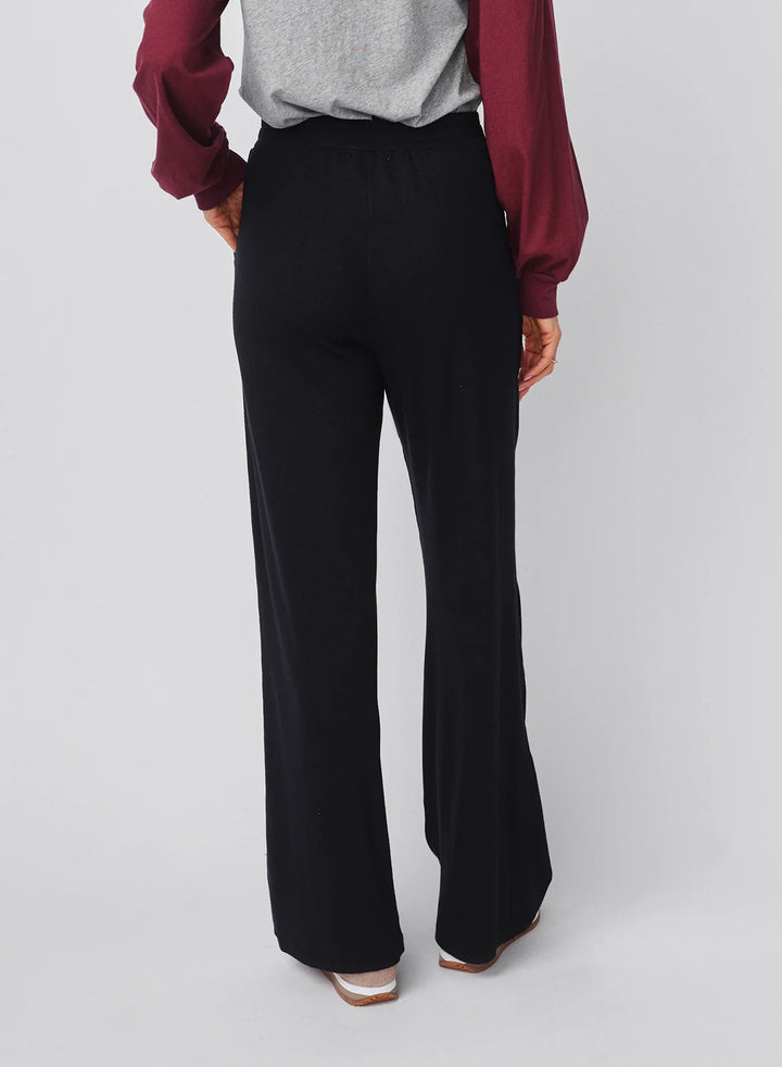 Lounge Flare Pant Deep Navy - obligato