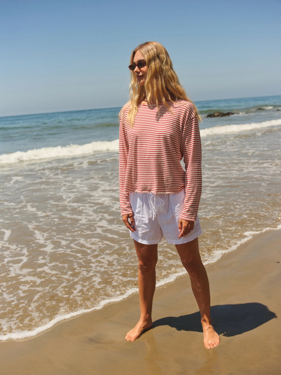 Lounge Short in Optic White - obligato