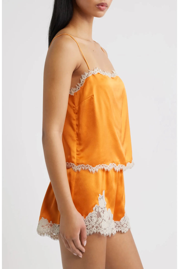 Loure Top in Tangerine - obligato