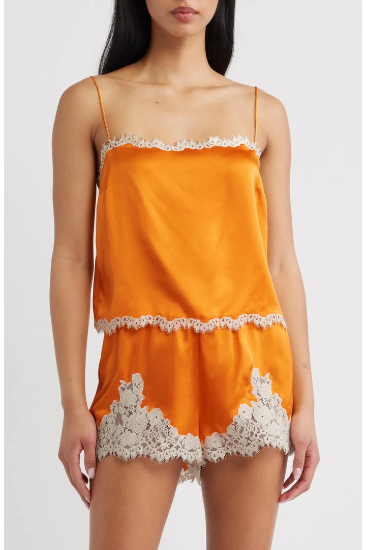Loure Top in Tangerine - obligato