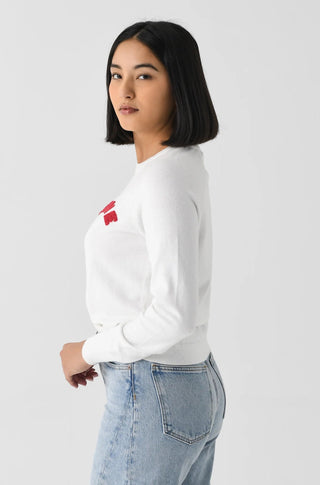 Love Embroidered Sweatshirt - obligato