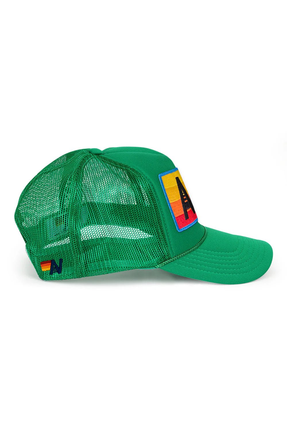 Low Rise Trucker Hat in Kelly Green - obligato