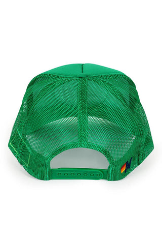 Low Rise Trucker Hat in Kelly Green - obligato