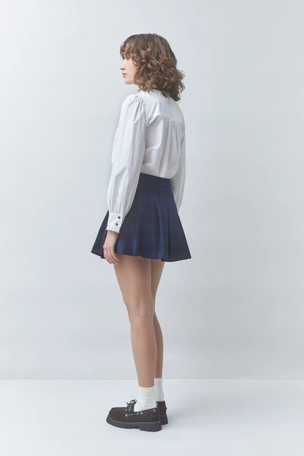 LUISA Flowy blouse with a bow tie - obligato