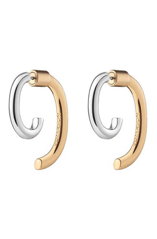 Luna Earring Two Tone - obligato