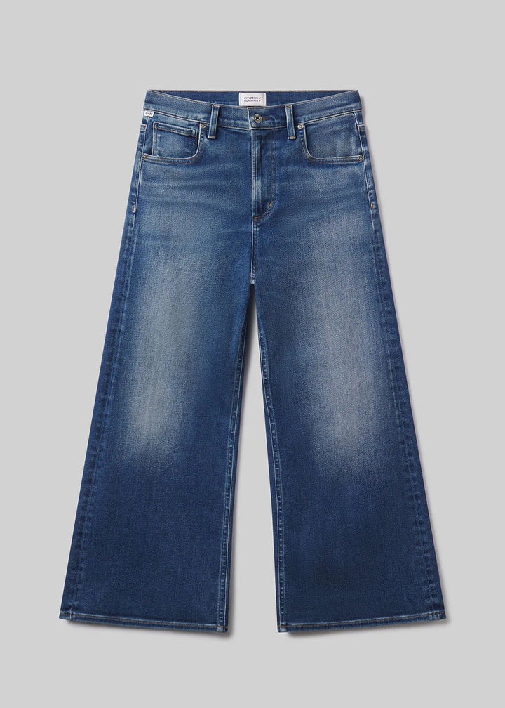 Lyra Wide Leg Crop in Augusta - obligato