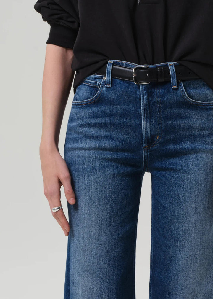 Lyra Wide Leg Crop in Augusta - obligato