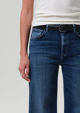 Lyra Wide Leg Crop Raw Hem - obligato