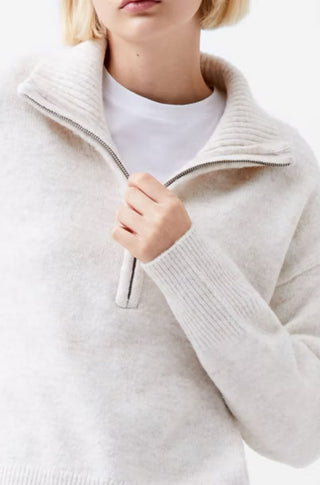 Maddox Half Zip Sweater - obligato