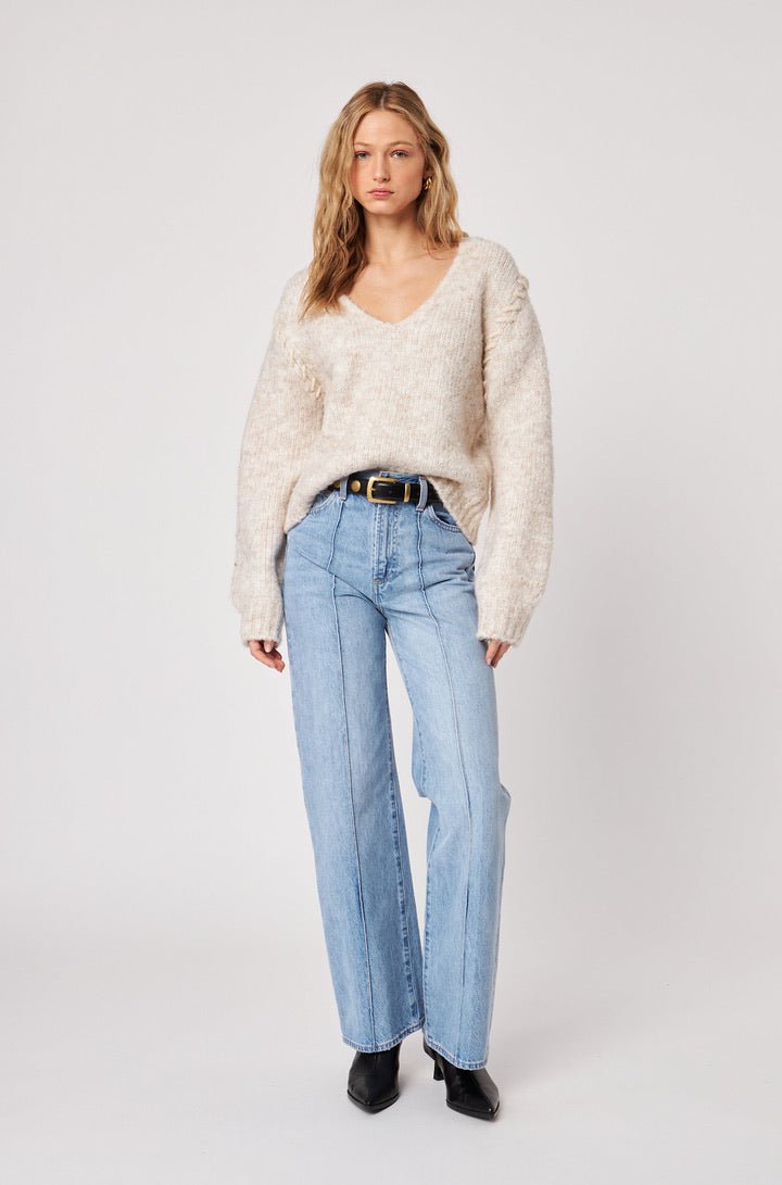 Maddy Sweater in Cafe Au Lait - obligato